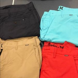 4 pairs of Nike Hurley shorts